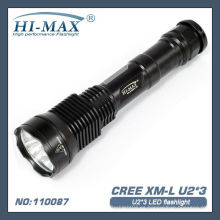 XM-L 3 * U2 LÁMPARA LED 3800LUMEN BRILLANTE 110087 18650 * 2 o 26650 * 2